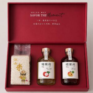 中秋送禮自用禮盒 - 喝樂梅酒+養生米